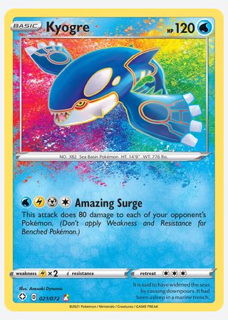 Kyogre — catalogusbeeld