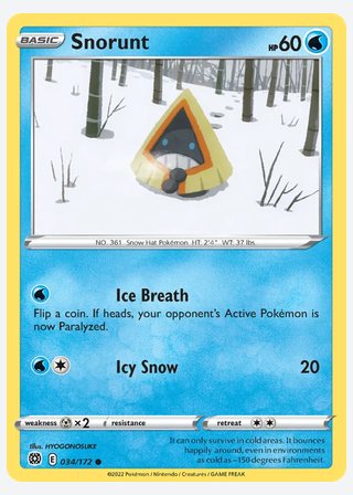 Snorunt — catalogusbeeld