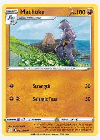 Machoke — catalogusbeeld