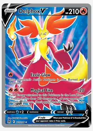 Delphox V — catalogusbeeld