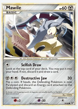 Mawile — catalogusbeeld