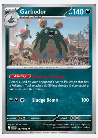 Garbodor — catalogusbeeld