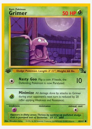 Grimer — catalogusbeeld