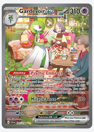 Gardevoir ex — catalogusbeeld