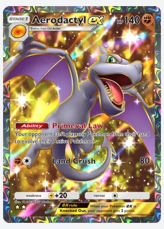 Aerodactyl ex — catalogusbeeld