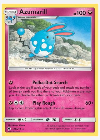 Azumarill — catalogusbeeld
