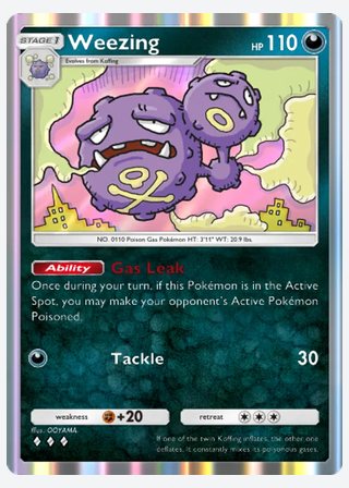 Weezing — catalogusbeeld