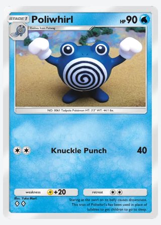 Poliwhirl — catalogusbeeld