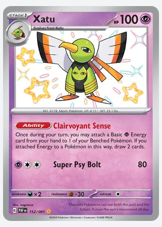 Xatu — catalogusbeeld