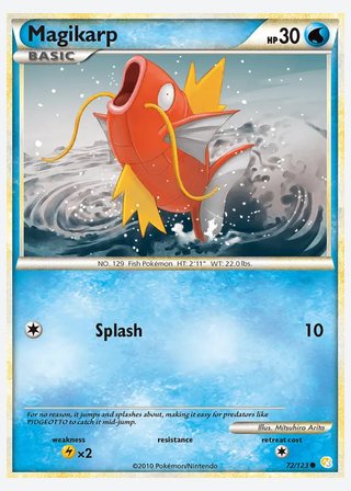 Magikarp — catalogusbeeld