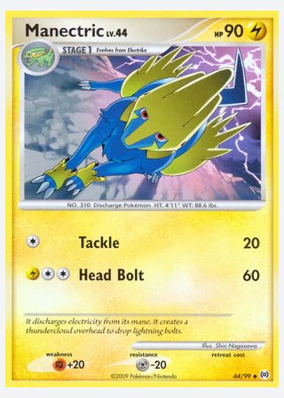 Manectric — catalogusbeeld