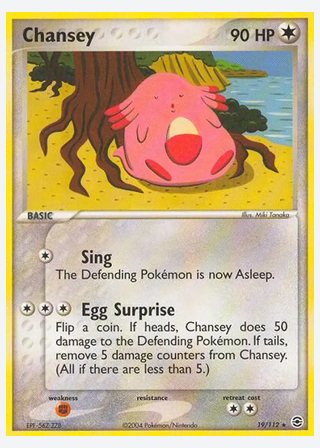 Chansey — catalogusbeeld