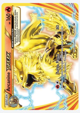 Arcanine BREAK — catalogusbeeld