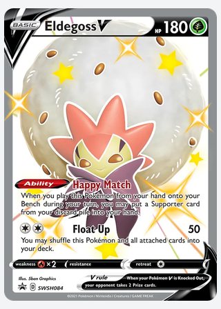 Eldegoss V — catalogusbeeld