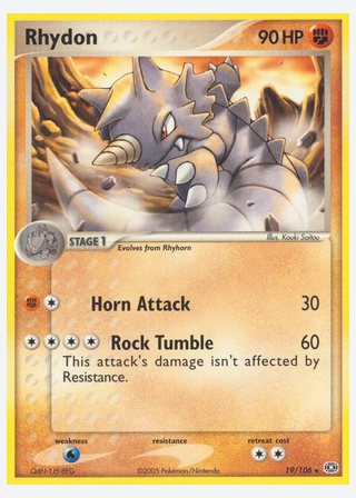 Rhydon — catalogusbeeld