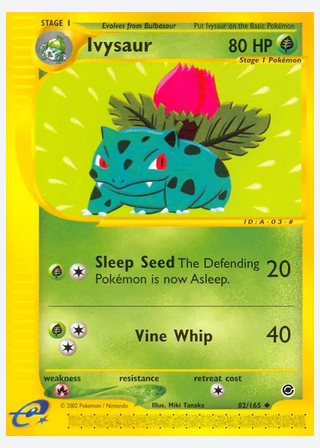 Ivysaur — catalogusbeeld