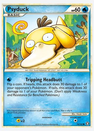 Psyduck — catalogusbeeld