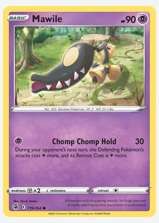 Mawile — catalogusbeeld