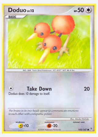 Doduo — catalogusbeeld