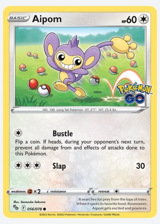 Aipom — catalogusbeeld