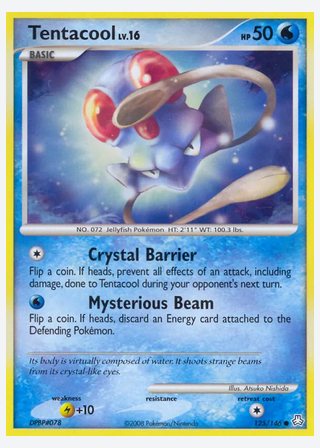 Tentacool — catalogusbeeld