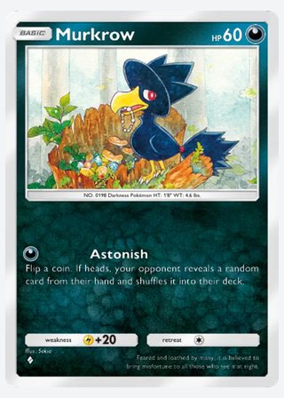 Murkrow — catalogusbeeld