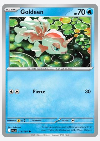 Goldeen — catalogusbeeld