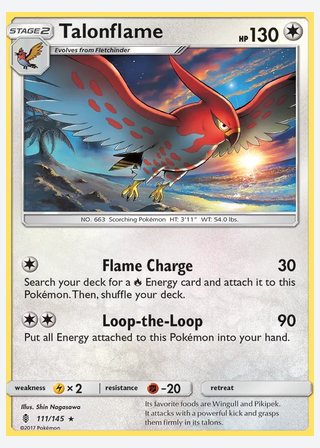 Talonflame — catalogusbeeld