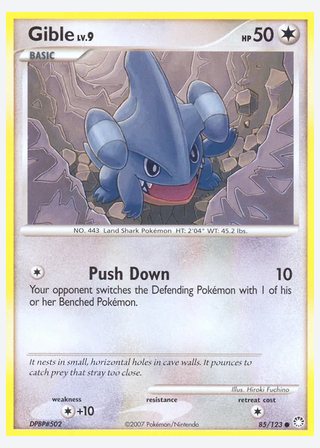 Gible — catalogusbeeld