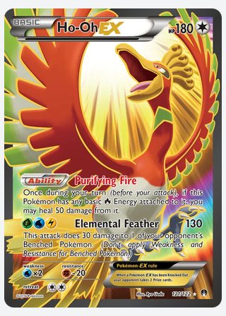 Ho-Oh EX — catalogusbeeld