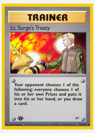 Lt. Surge's Treaty — catalogusbeeld