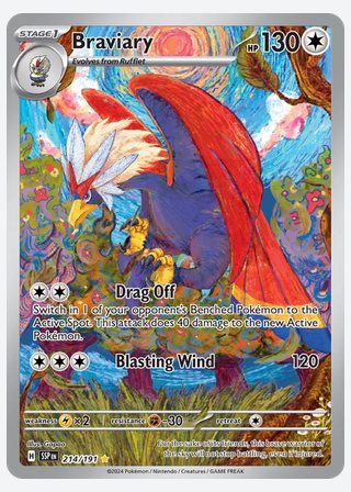 Braviary — catalogusbeeld