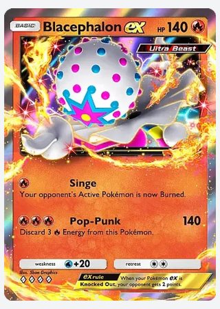 Blacephalon ex — catalogusbeeld