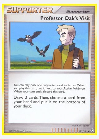 Professor Oak's Visit — catalogusbeeld