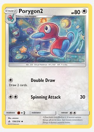 Porygon2 — catalogusbeeld