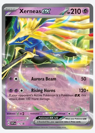 Xerneas ex — catalogusbeeld