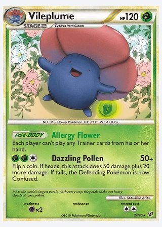Vileplume — catalogusbeeld