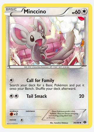 Minccino — catalogusbeeld