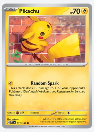 Pikachu — catalogusbeeld