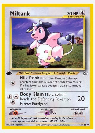 Miltank — catalogusbeeld