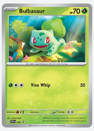 Bulbasaur — catalogusbeeld
