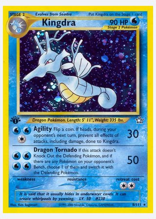 Kingdra — catalogusbeeld