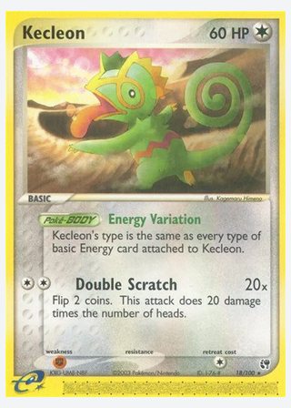 Kecleon — catalogusbeeld