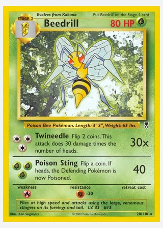 Beedrill — catalogusbeeld