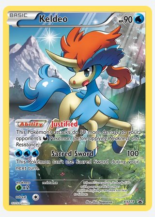 Keldeo — catalogusbeeld