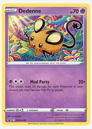 Dedenne — catalogusbeeld