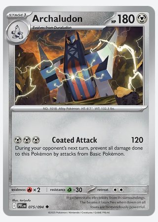 Archaludon — catalogusbeeld