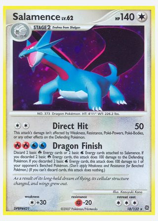 Salamence — catalogusbeeld