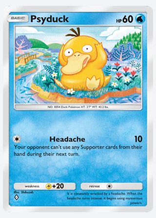 Psyduck — catalogusbeeld
