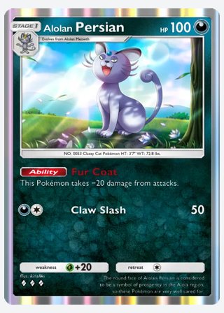 Alolan Persian — catalogusbeeld